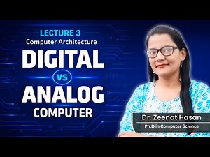 Difference Between Analog and Digital Computer|COA|Lec-3