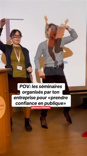 Humour100blem on Instagram: "Les séminaires hyper cringe 🫣 #humour #entreprise #rh #seminaire #commerciaux #cringe #fyp #fyp #réel #pourtoi #humour"