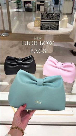 New Dior Bow Bags | Whimsical Luxury Review