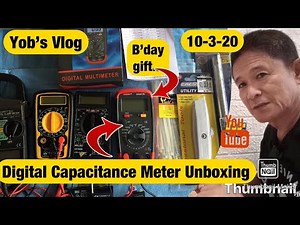 Usapang Senior: Digital Capacitance Meter (UA6013L) Unboxing | Review | Testing