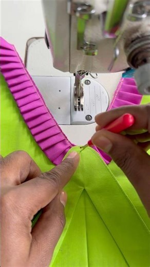 V-neck sewing techniques #shorts