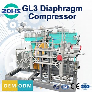 [Hot Item] Explosion-Proof High Back Pressure Type Gas H2 Diaphragm Compressor G3