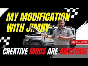 JIMNY MODIFICATION UNIQUE IDEAS & SOLUTIONS #jimny #suzukijimny #carreview
