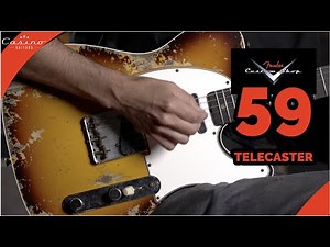 Fender Custom Shop Limited 1959 Telecaster Custom Heavy Relic in Faded Aged Chocolate 3TSB
