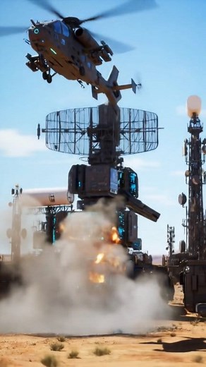 2.8K views · 12 reactions | Autonomous Hunter System – Helicopter Lock & Strike | Missile Zone | Facebook