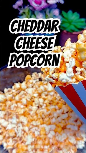 Street Style Cheese Popcorn Recipe | Homemade Crispy Snack in 5 Minutes | #food #shorts #asmr