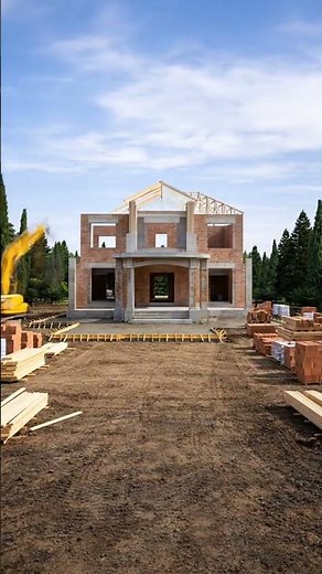 Construction d’une maison moderne en time-lapse | De 0 à 100%