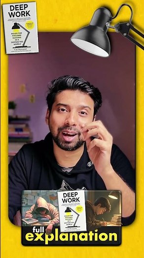 Deep Work Book Summary & Explanation | Cal Newport | Productivity & Focus Guide