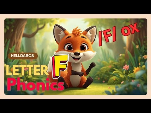 Learn the Letter F Sound | Phonics Song for Kids ‪@HelloABCs‬ #letterf #phonics_song #abcphonicssong