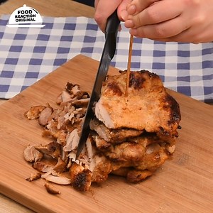 Homemade Greek Chicken Gyros Recipe | Food Reaction