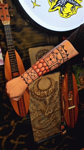 44K views · 1.7K reactions | Filipino Traditional Patterns Hand-Poke...