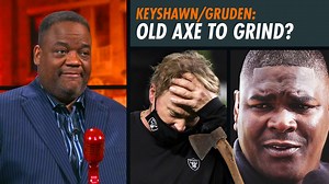 Sports writer Steve Kim looks at the real motivations for Keyshawn Johnson’s personal attack on Jon Gruden. How did the wide receiver turned ESPN host re-frame his relationship with his old coach? Was Randy Moss also re-writing history when he mentioned that his civil rights were violated? What does it mean to “pull a Kirk Herbstreit?” | Jason Whitlock