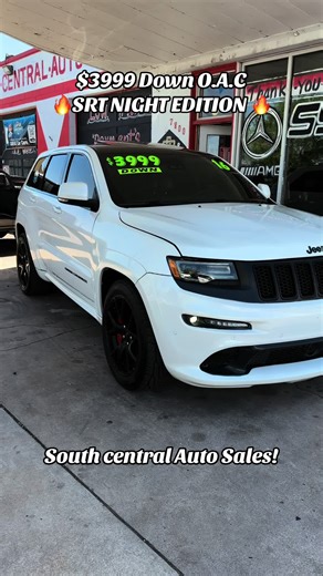 2016 Jeep Grand Cherokee SRT Night Edition