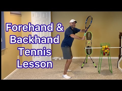 How To Hit A Forehand And Backhand (Tennis Technique Explained)