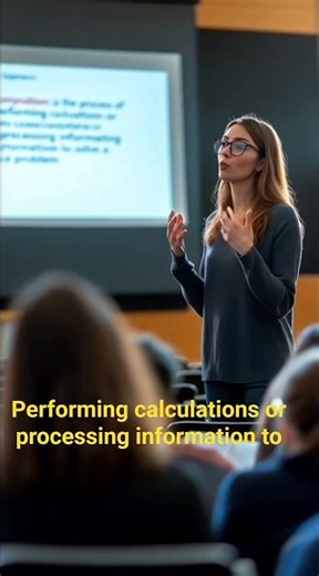 what is computation #englishgrammar #computerscience