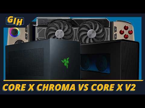 RTX 4070 EGPU Core X Chroma vs Core X V2 - MSI Claw