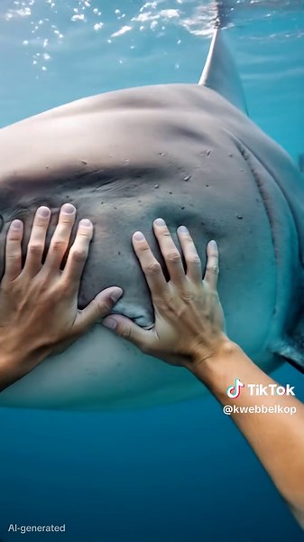 Intense Shark Encounter: A Thrilling POV Experience
