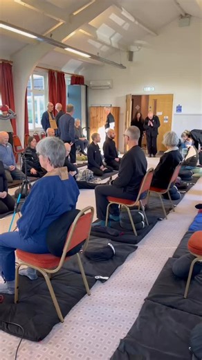 32 reactions | A flavour of our Zen sesshin retreat a few weeks ago. Next year we’ll be offering shorter 3-day Breakthrough to Zen retreats throughout the year, both in-person and online. We’re running a trip to Japan in May, including a Zen sesshin and sightseeing. We’ve also got a weekend Zen retreat looking at money and finances in July, and our UK 5-day sesshin in November. Details all on Zenways.org #zen #zenretreat #daizanroshi | Zenways | Facebook