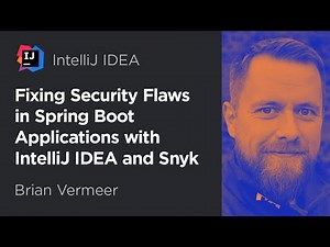 Fixing Security Flaws in Spring Boot Applications with IntelliJ IDEA and Snyk