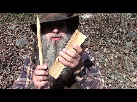 Helping You To Succeed At Friction Fire Bow Drill - Part 1