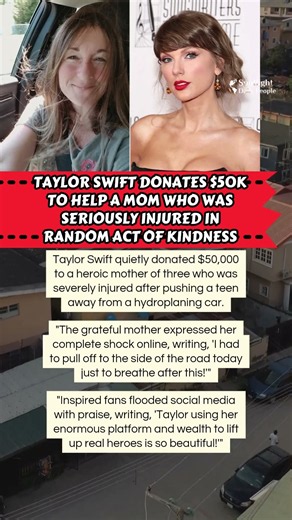 ✨ Taylor Swift Donates $50K to Heroic Mom! 💖