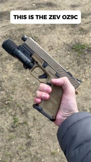 THIS IS THE BEST ZEV OZ9C FULL TAN ! 😍 #airsoft