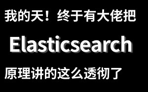 卧槽！终于有大佬把Elasticsearch原理及源码讲的这么透了！
