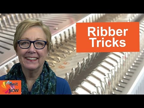 3 Knitting Machine Ribber Tricks