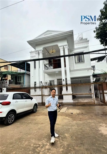 🟢 57 亿 缅币 拿一套 Dagon@（4） 个镇区 6车道 主干道上的 Grant产权3层别墅🏡 💠房产编号：PSM - 2490💠 💸价格：57 亿 缅币 🔹土地面积：42 英尺×60英尺 🔹土地类型：Grant Land 🔹楼层：3层（屋顶板） 🔹房间：5间主卧/佛堂/客厅/餐厅/厨房/浴室/佣人房/花园 🔺设施：EPC/瓷砖/实木地板/逆变器/太阳能 铁门/砖墙 位置：北达贡镇 ☎️联系方式： 微信： 1208484703 Viber：09442883202 热线：09442883202 办公室电话：09 692700234（上午9:00至下午5:00） 请关注我们的 Viber 频道，获取最新资讯并加入频道。 https://invite.viber.com/... 在TikTok上观看一段短视频。 https://www.tiktok.com/@thura.propertyseeker 详情请见YouTube。 https://www.youtube.com/@PropertySeekersMyanmar/videos ~~~~~~~~~~~~~~~~