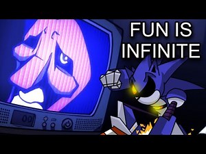 Mecha Sonic sings Fun is Infinite (Ft. Majin) FNF Cover