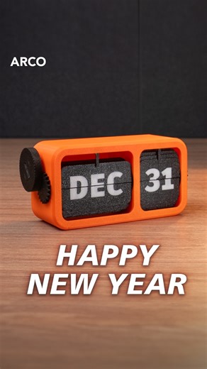 Start your 2026 with a 3D printed calendar! 📅​ A clean, functional Flip Calendar by The Workspace Hero, brought to life on Phrozen Arco. Crisp details, smooth flipping motion, and a solid build make it a satisfying everyday desk companion!​ ⏳ Model: Flip Calendar by The Workspace Hero​ 🖨️ Printer: Phrozen Arco​ 🧪 Filament: 達意 PLA Orange, Phrozen High-Speed Black & White​ More practical prints coming soon—follow Phrozen 3D Printer 👀​ #Phrozen #fdmprinting #Arco | Phrozen 3D Printer