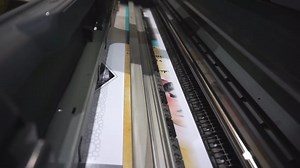 Printing Device, Printer, Printing. Free Stock Video