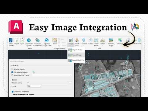 How to insert JPG or PNG in AutoCAD DWG (Quick Embed)