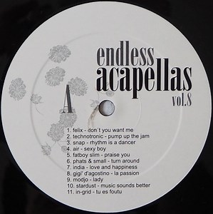 Various - Endless Acapellas Vol. 8