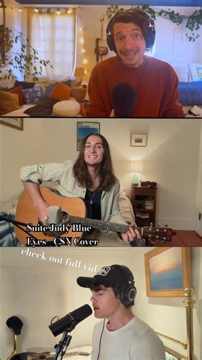 Chasing the magic of the 60s 🕊️ off some Crosby Stills & Nash with crew #duet #harmony #csny