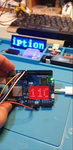 Arduino R4 + AHT20-BMP280