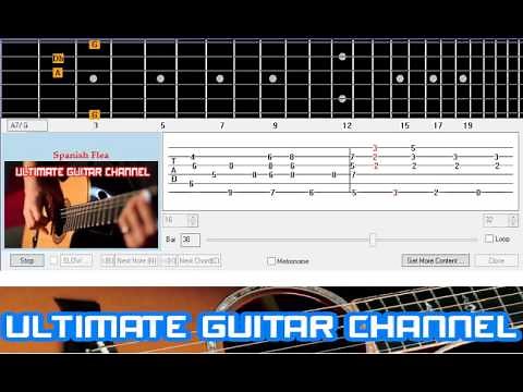 [Guitar Solo Tab] Spanish Flea (Herb Alpert & The Tijuana Brass)