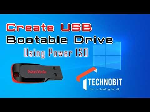 How to create a bootable USB drive on Windows #bootable_pendrive #usbbootable
