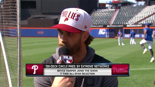 Harper discusses matchup vs. Mets