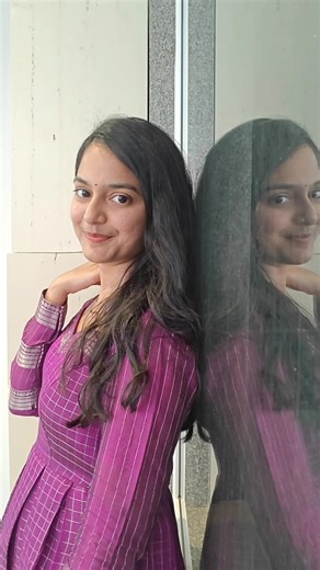 Part-2 This look turned out prettier than expected 💫 Converted Atha's Saree to Dress ❤️#ytshorts