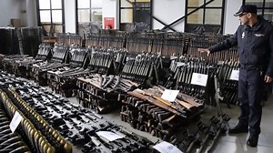 Thousands of illegal weapons seized by Spanish police