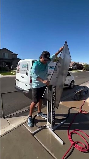 XERO Screen Cleaner tackles dust, pollen & grime in seconds -- clean windows deserve clean screens