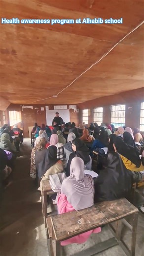 Health awareness program at Al Habib school Pulwama #viralvideos #viralreels #trendingshorts #viral