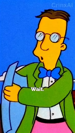 CrinxAI on Instagram: "Professor Frink’s Failed Spinoff 💀 | The Simpsons - Tomfoolery of Professor Frink #crinxai #bartsimpson #homersimpson #lisasimpson #springfield"