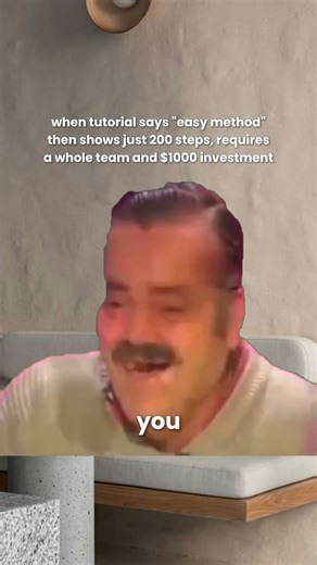 Well… building a rocket ship seems to be easier tbh 😂😂