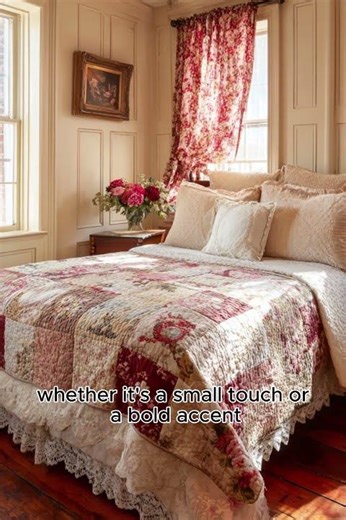 ❤️ Red & Cream Farmhouse Decor Ideas