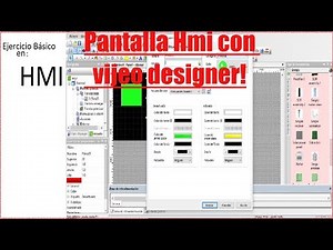 HMI: Como programar un ejercicio sencillo de programacion PLC basico en pantalla (2019)