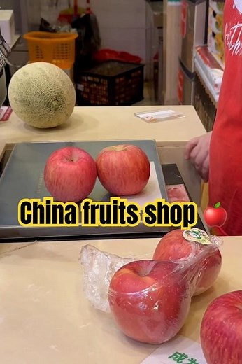Exploring China's Fruit Markets: Fresh Apple Haul! 🍎🇨🇳 #ChinaFruitShopping