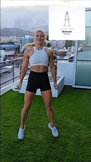 30 Seconds Half Jacks [ Exercise of the Day ]