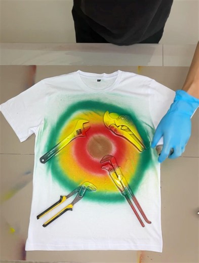 Tool Makeover #spraypaint #art #streetwear #diy